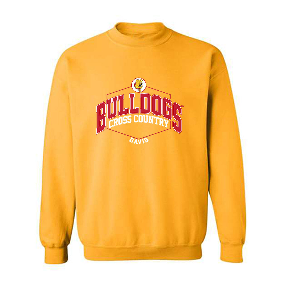 Ferris State - NCAA Women's Cross Country : Abigail Davis - Classic Fashion Shersey Crewneck Sweatshirt-0