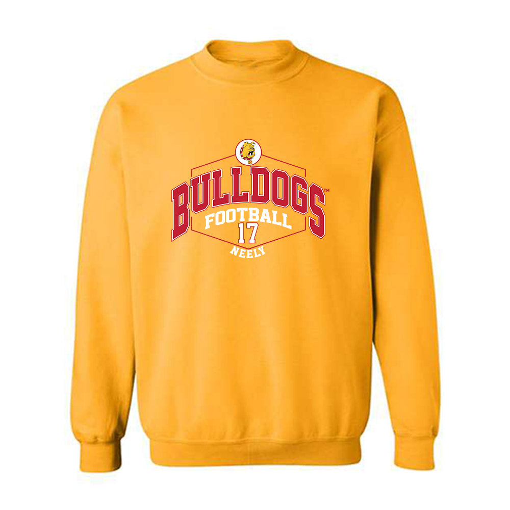 Ferris State - NCAA Football : Dakari Neely - Classic Fashion Shersey Crewneck Sweatshirt-0