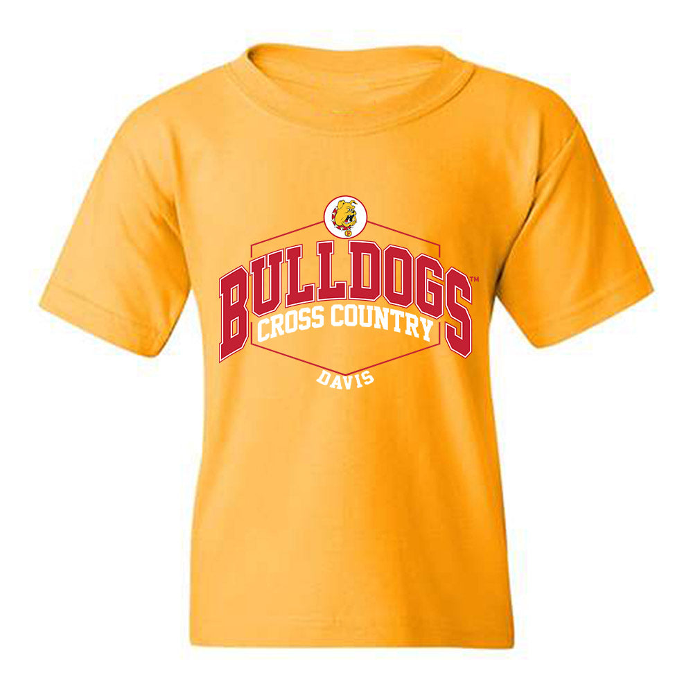 Ferris State - NCAA Women's Cross Country : Abigail Davis - Classic Fashion Shersey Youth T-Shirt-0