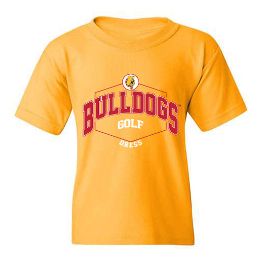 Ferris State - NCAA Men's Golf : Ray Dress - Classic Fashion Shersey Youth T-Shirt-0