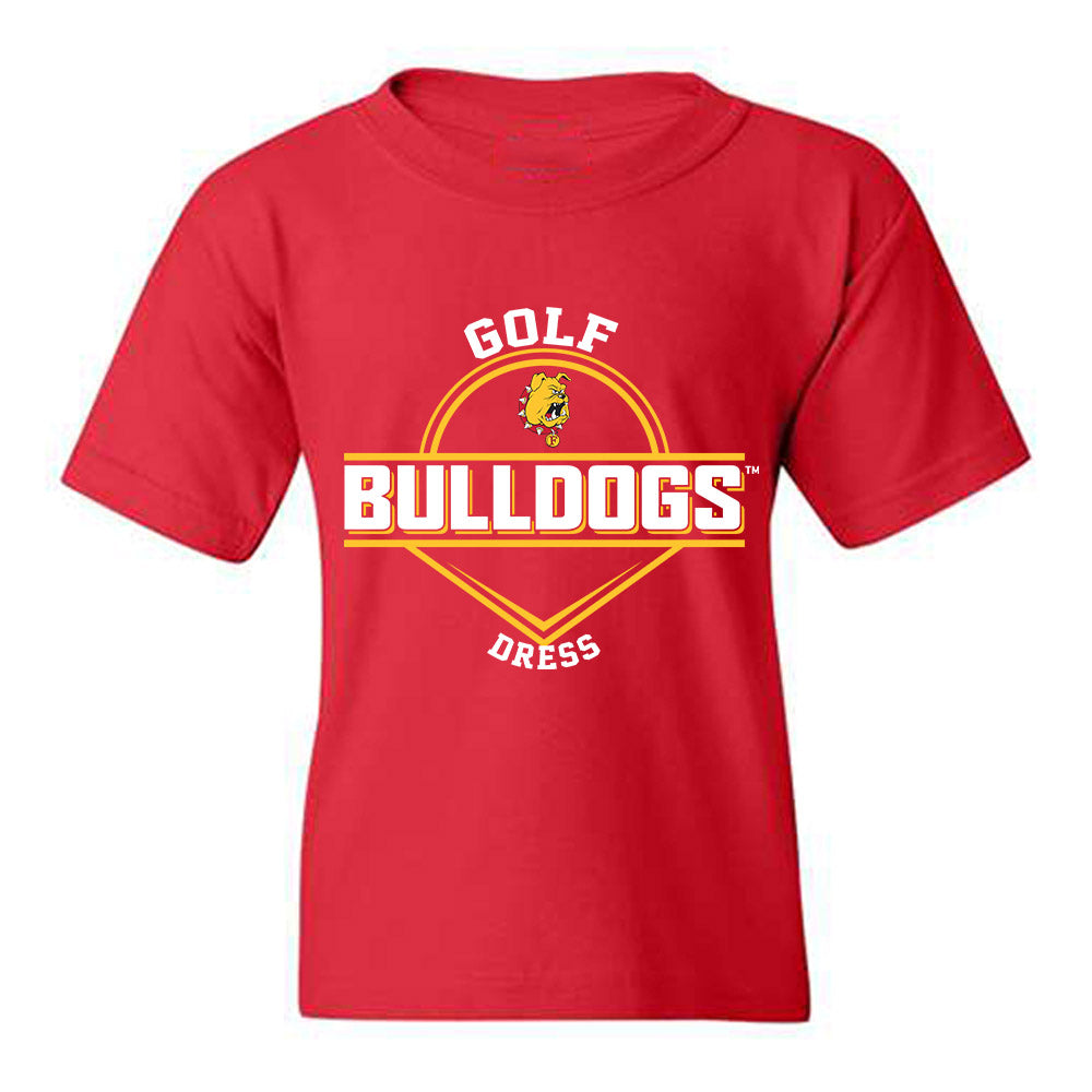 Ferris State - NCAA Men's Golf : Ray Dress - Classic Fashion Shersey Youth T-Shirt-0