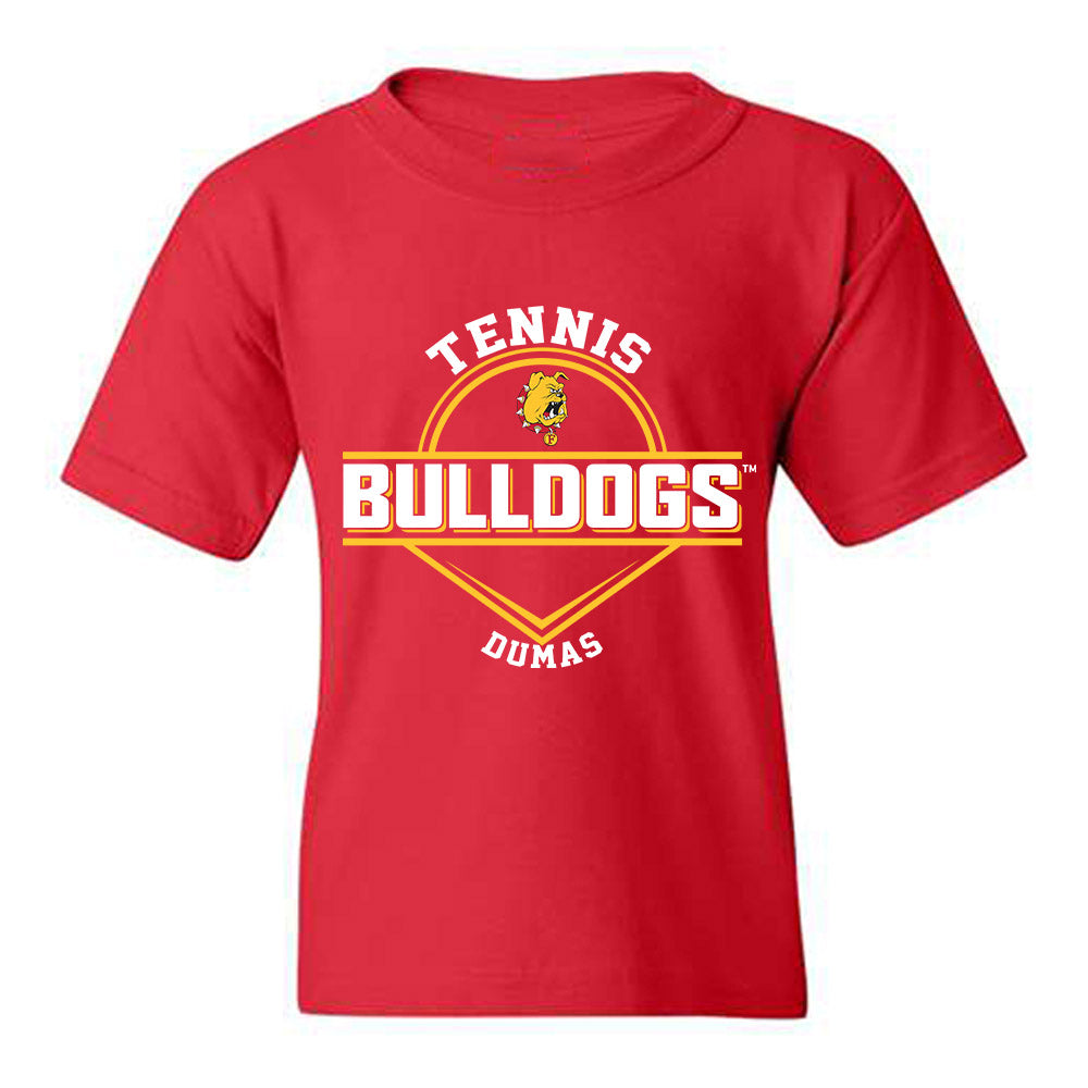 Ferris State - NCAA Women's Tennis : Kennedy Dumas - Classic Fashion Shersey Youth T-Shirt-0