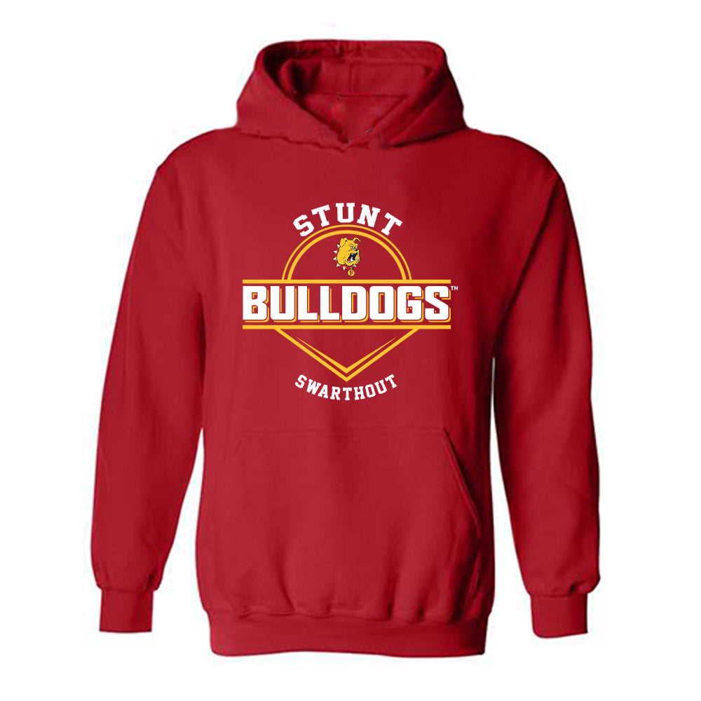 Ferris State - STUNT : Adrianna Swarthout - Classic Fashion Shersey Hooded Sweatshirt-0