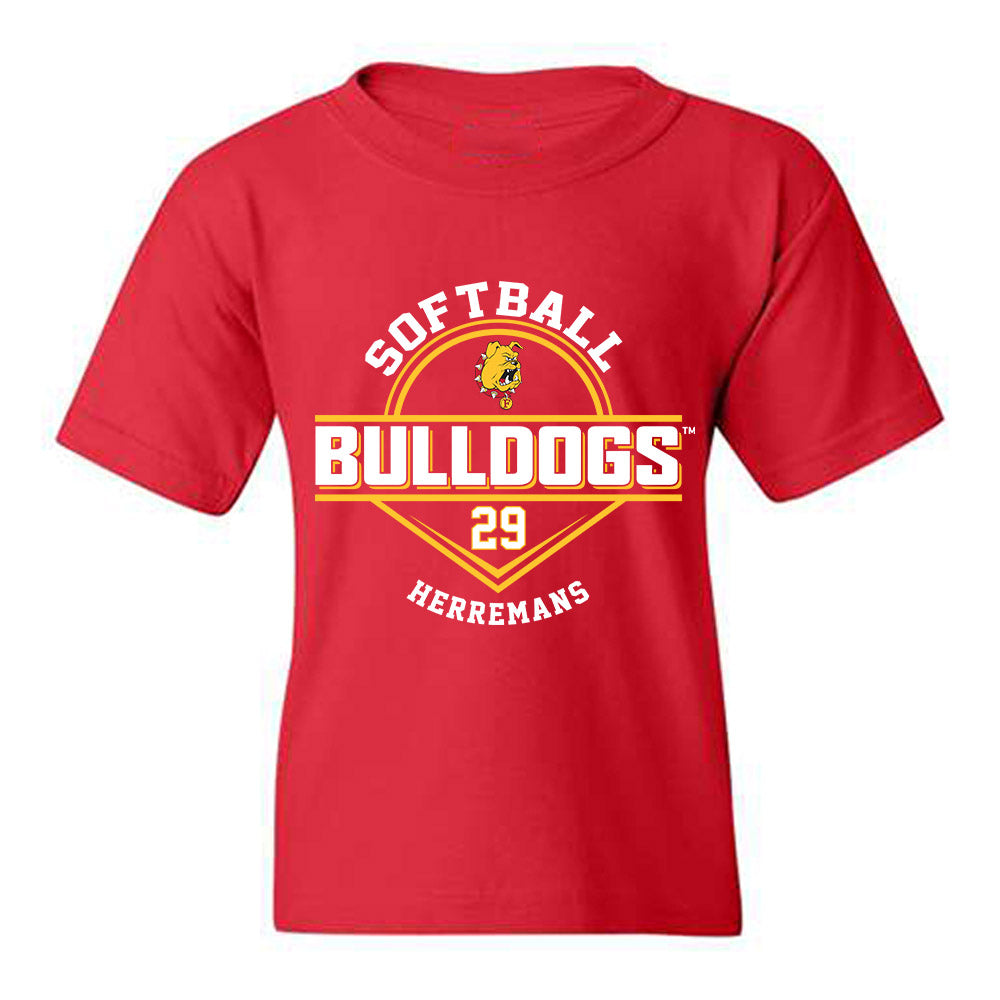 Ferris State - NCAA Softball : Emma Herremans - Classic Fashion Shersey Youth T-Shirt-0