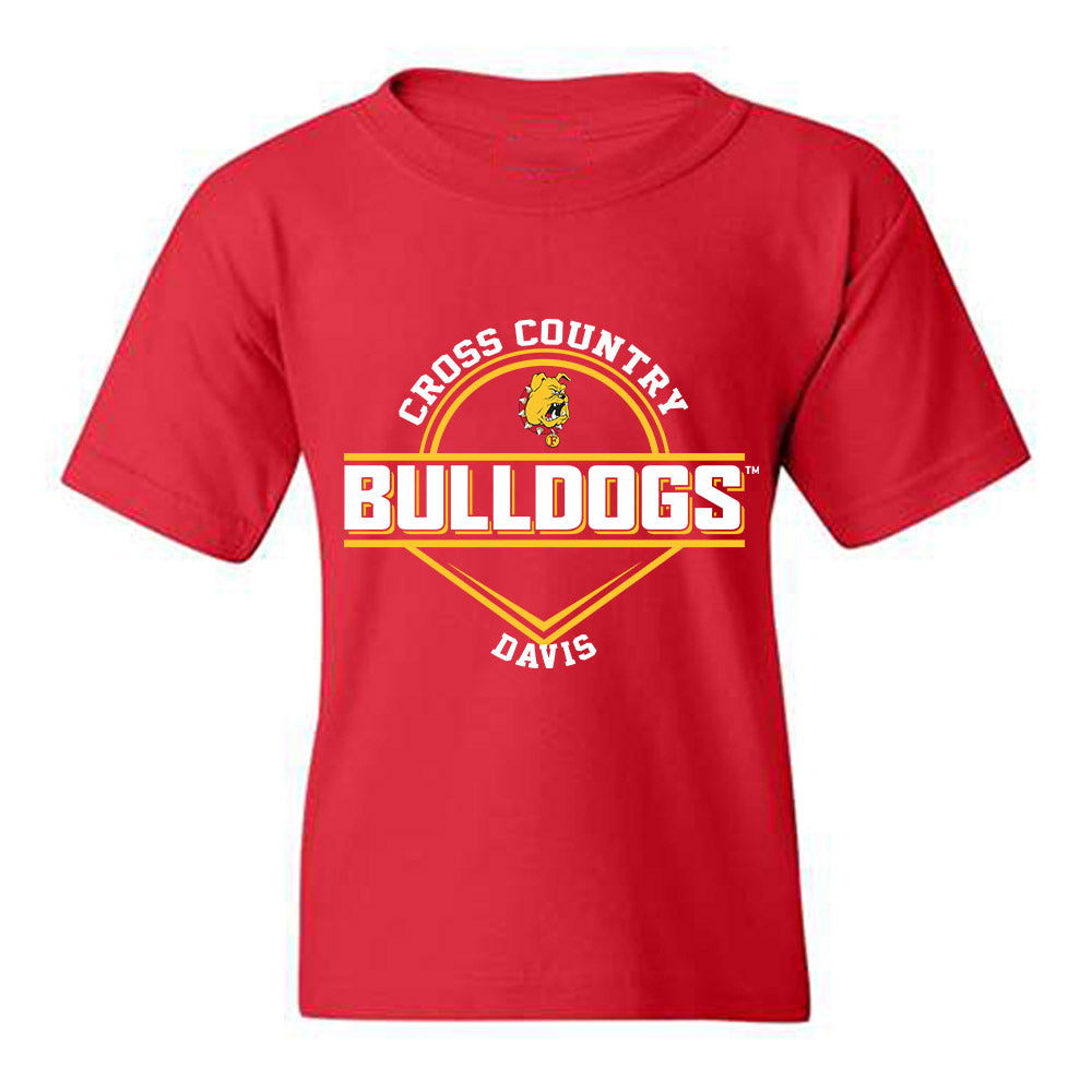Ferris State - NCAA Women's Cross Country : Abigail Davis - Classic Fashion Shersey Youth T-Shirt-0