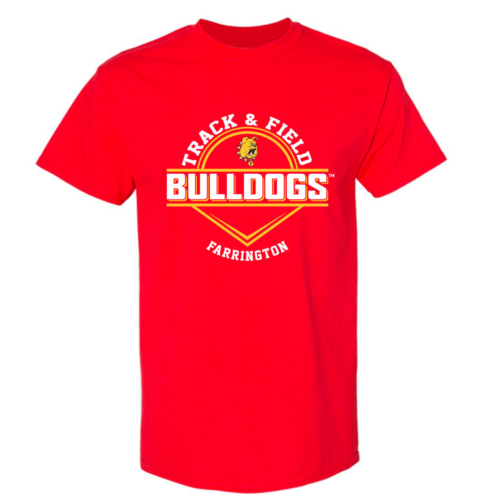 Ferris State - NCAA Men's Track & Field : Blace Farrington - Classic Fashion Shersey T-Shirt-0
