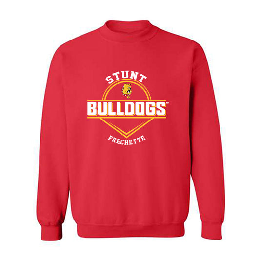 Ferris State - STUNT : Madeleine Frechette - Classic Fashion Shersey Crewneck Sweatshirt-0
