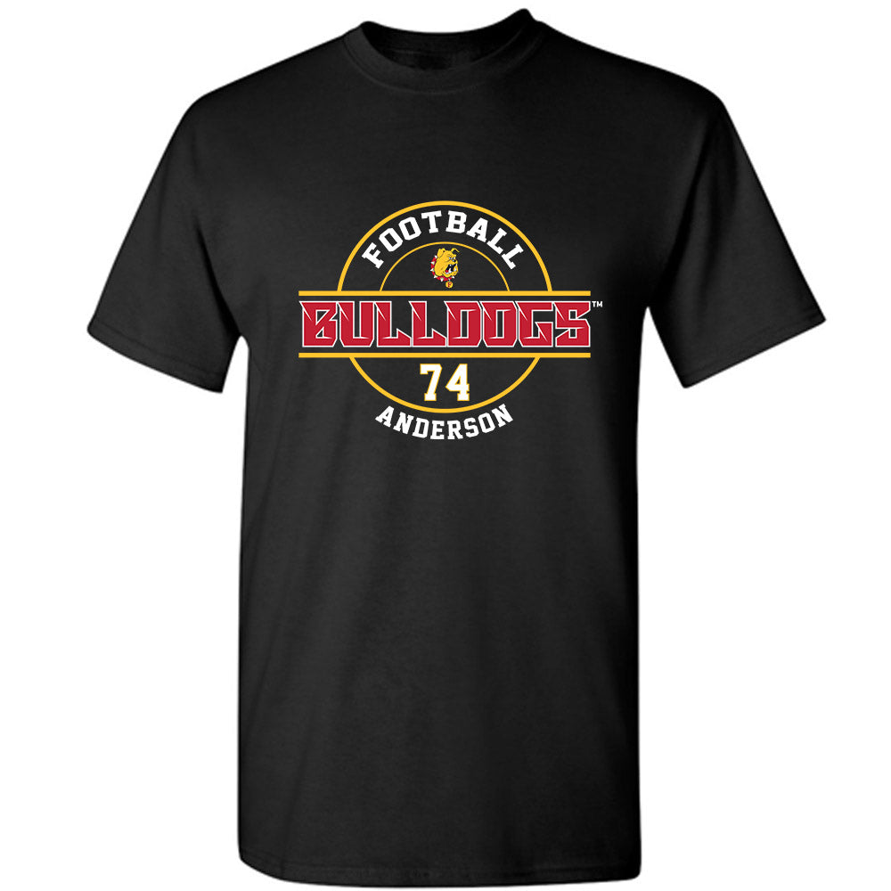 Ferris State - NCAA Football : Bobby Anderson - Classic Fashion Shersey T-Shirt-0