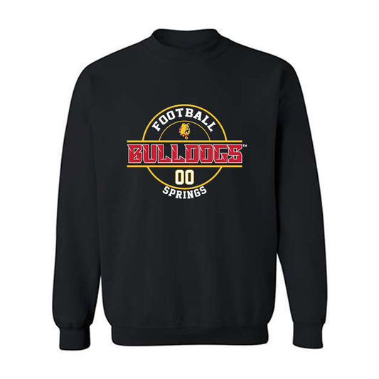 Ferris State - NCAA Football : Alex Springs - Classic Fashion Shersey Crewneck Sweatshirt-0