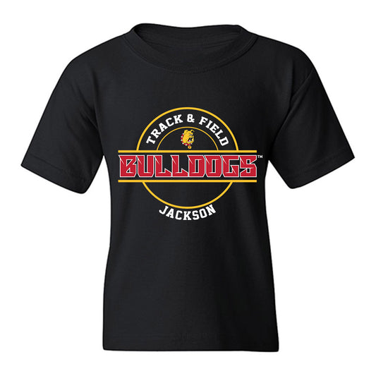 Ferris State - NCAA Men's Track & Field : Ignatius Jackson - Classic Fashion Shersey Youth T-Shirt-0