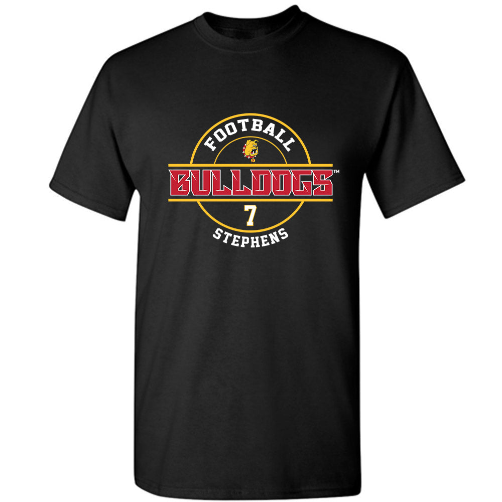 Ferris State - NCAA Football : Shon Stephens - Classic Fashion Shersey T-Shirt-0