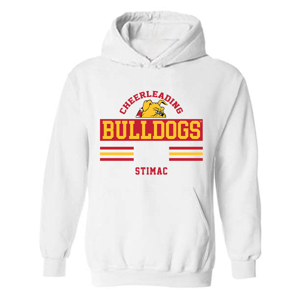 Ferris State - NCAA Cheerleading : Emily Stimac - Classic Fashion Shersey Hooded Sweatshirt-0