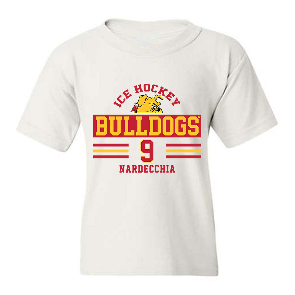 Ferris State - NCAA Men's Ice Hockey : Nick Nardecchia - Classic Fashion Shersey Youth T-Shirt-0
