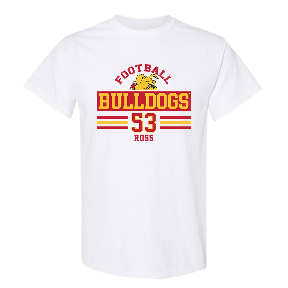 Ferris State - NCAA Football : Ryan Ross - Classic Fashion Shersey T-Shirt-0
