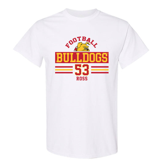 Ferris State - NCAA Football : Ryan Ross - Classic Fashion Shersey T-Shirt-0