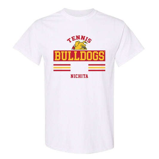 Ferris State - NCAA Women's Tennis : Kalyna Nichita - Classic Fashion Shersey T-Shirt-0