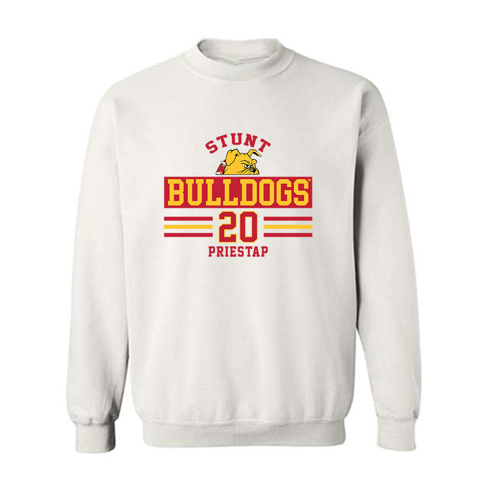 Ferris State - STUNT : Julia Priestap - Classic Fashion Shersey Crewneck Sweatshirt-0