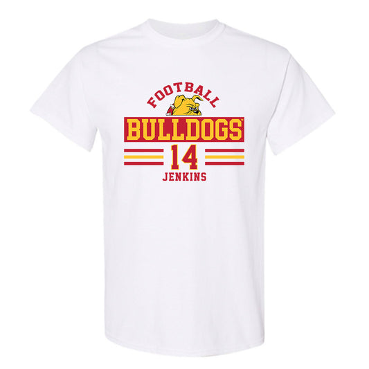 Ferris State - NCAA Football : Dmari Jenkins - Classic Fashion Shersey T-Shirt-0