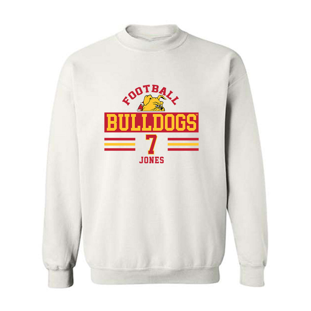 Ferris State - NCAA Football : Marcel Jones - Classic Fashion Shersey Crewneck Sweatshirt-0