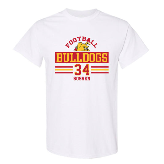 Ferris State - NCAA Football : Finn Sossen - Classic Fashion Shersey T-Shirt-0