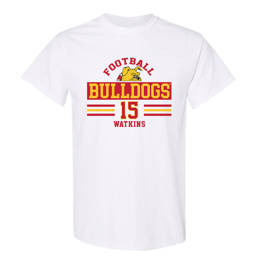 Ferris State - NCAA Football : Jerlaius Watkins - Classic Fashion Shersey T-Shirt-0