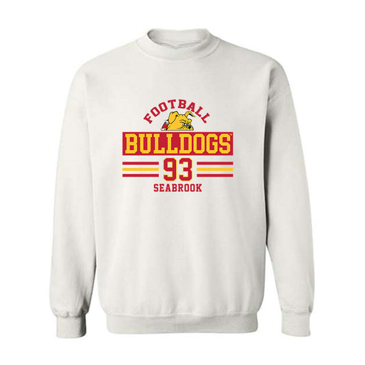 Ferris State - NCAA Football : Erick Seabrook - Classic Fashion Shersey Crewneck Sweatshirt-0