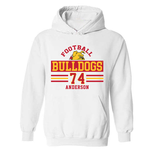 Ferris State - NCAA Football : Bobby Anderson - Classic Fashion Shersey Hooded Sweatshirt-0