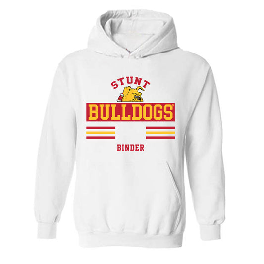 Ferris State - STUNT : Londin Binder - Classic Fashion Shersey Hooded Sweatshirt-0