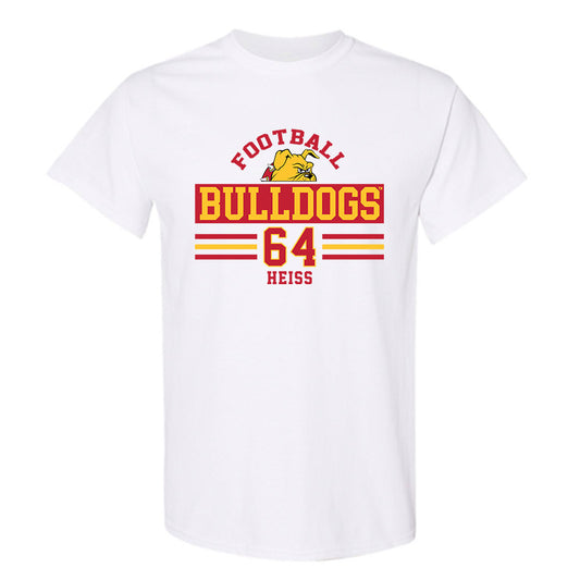 Ferris State - NCAA Football : Cam Heiss - Classic Fashion Shersey T-Shirt-0