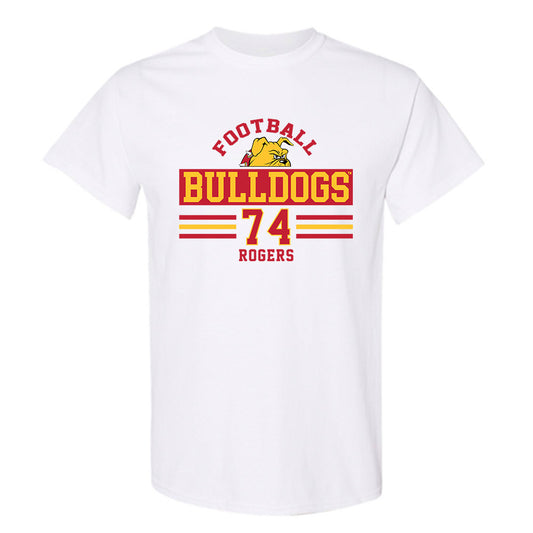 Ferris State - NCAA Football : Rashawn Rogers - Classic Fashion Shersey T-Shirt-0