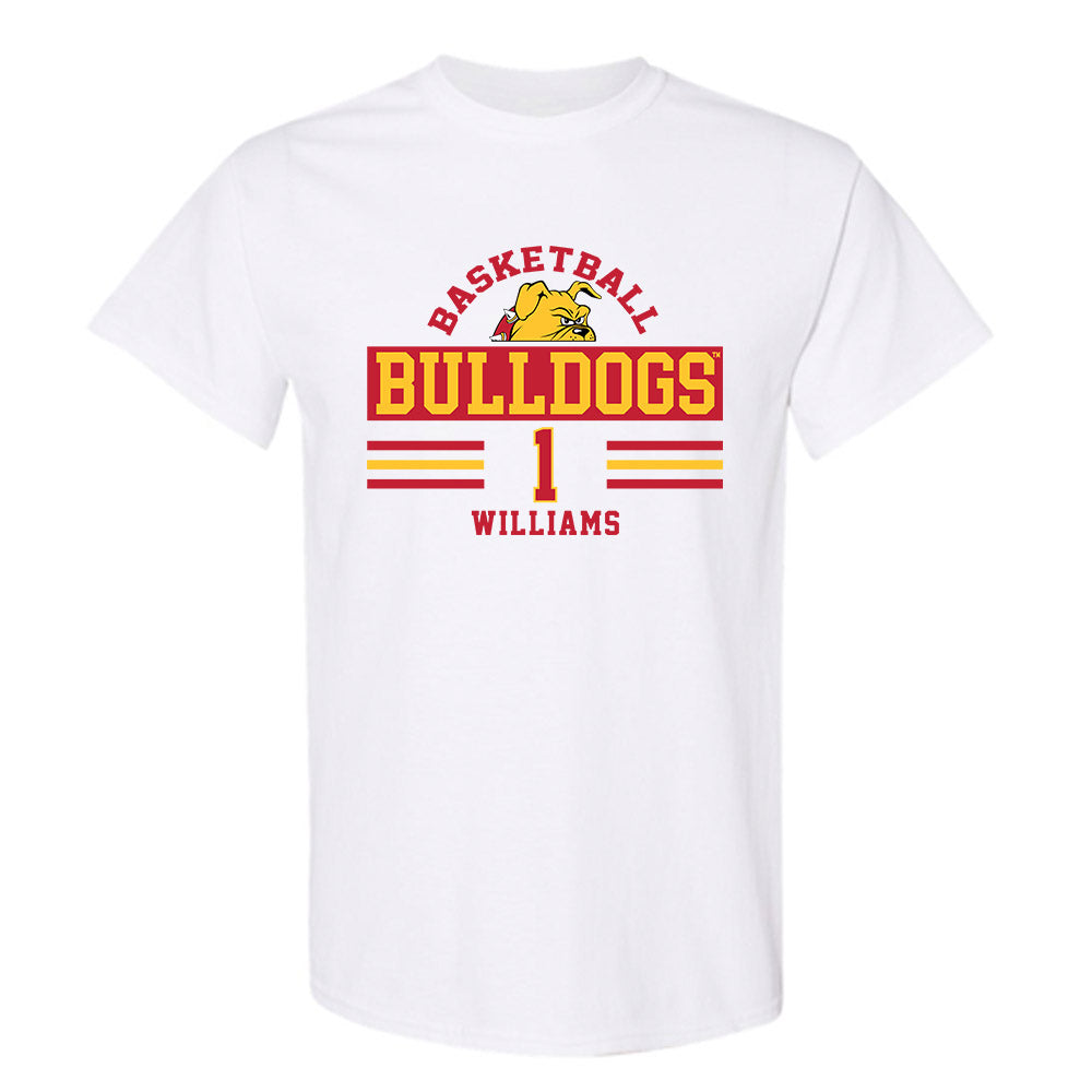 Ferris State - NCAA Men's Basketball : David Williams - Classic Fashion Shersey T-Shirt-0