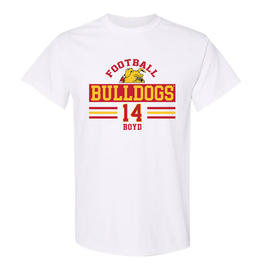 Ferris State - NCAA Football : Sincer Boyd - Classic Fashion Shersey T-Shirt-0