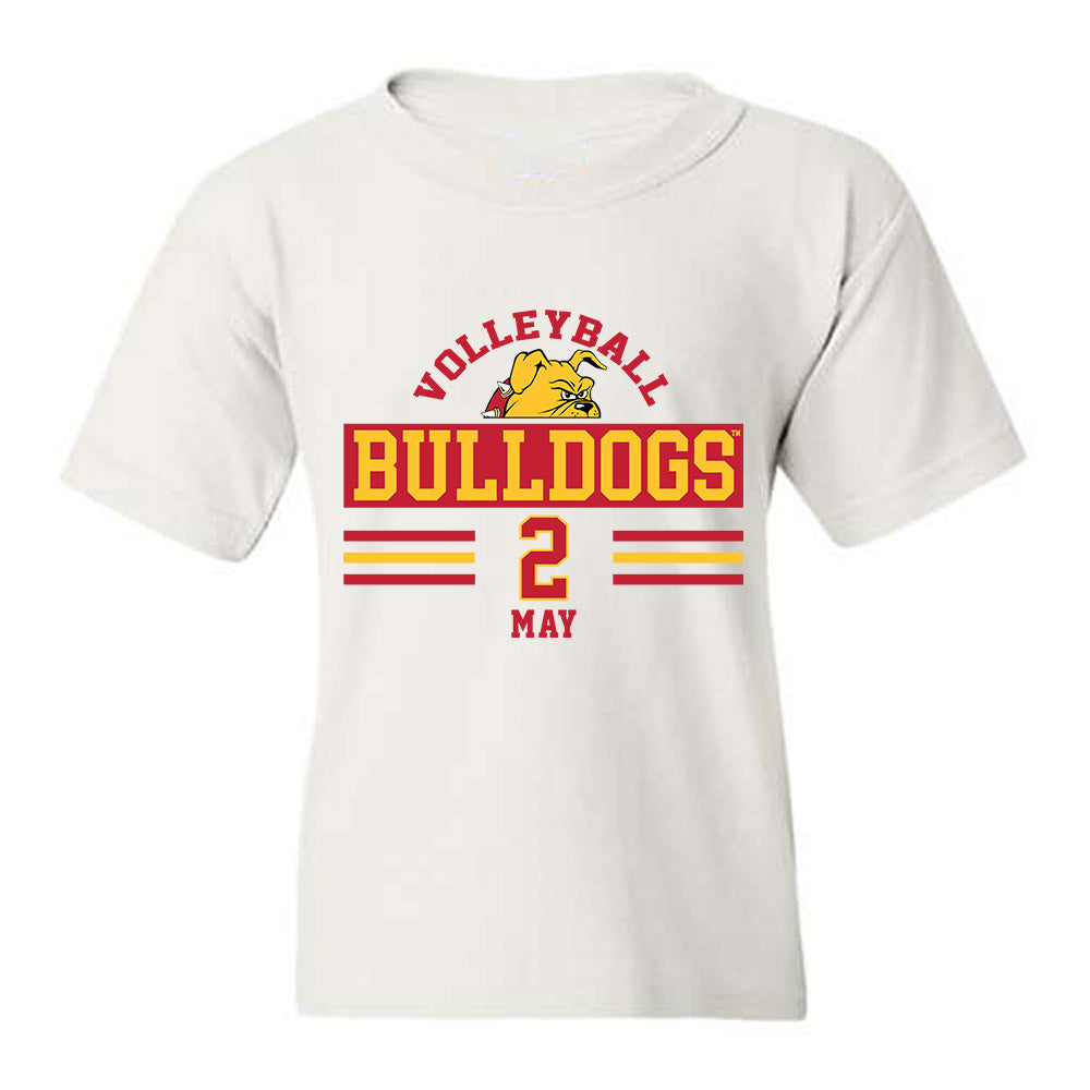 Ferris State - NCAA Women's Volleyball : Emily May - Classic Fashion Shersey Youth T-Shirt-0