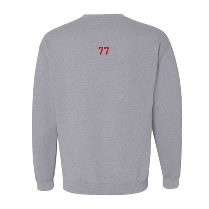Ferris State - NCAA Football : Tyrone Webber - Classic Fashion Shersey Crewneck Sweatshirt-1