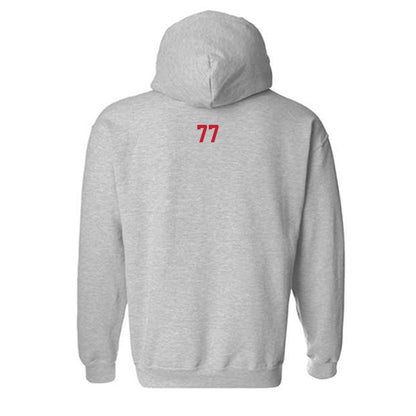 Ferris State - NCAA Football : Tyrone Webber - Classic Fashion Shersey Hooded Sweatshirt-1