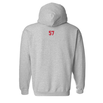 Ferris State - NCAA Football : Derek Anderson - Classic Fashion Shersey Hooded Sweatshirt-1