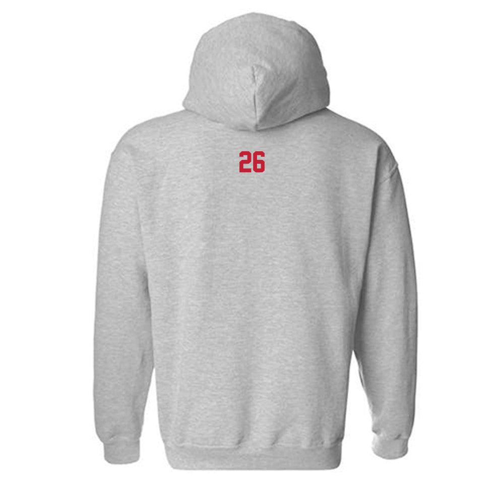 Ferris State - NCAA Women's Soccer : Isabella Baron - Classic Fashion Shersey Hooded Sweatshirt-1