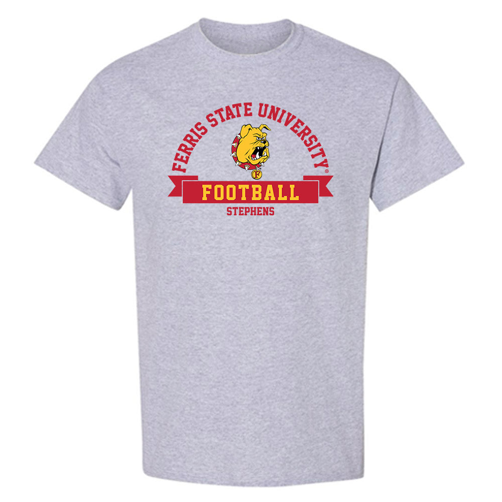 Ferris State - NCAA Football : Shon Stephens - Classic Fashion Shersey T-Shirt-0