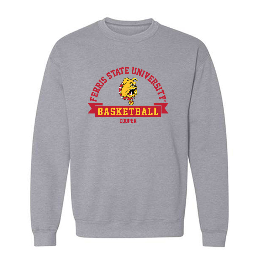 Ferris State - NCAA Men's Basketball : Jaylin Cooper - Classic Fashion Shersey Crewneck Sweatshirt-0