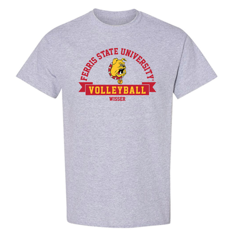 Ferris State - NCAA Women's Volleyball : Corrie Wisser - Classic Fashion Shersey T-Shirt-0