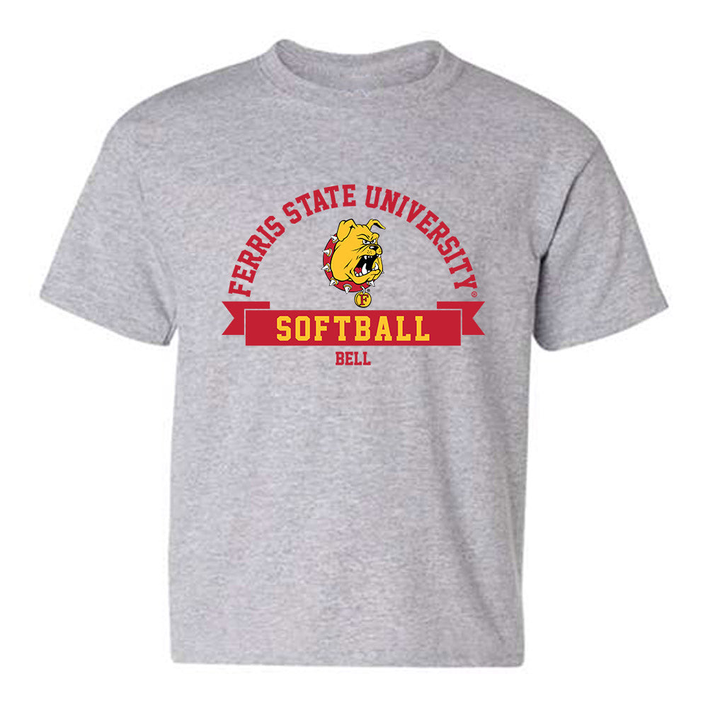 Ferris State - NCAA Softball : Cece Bell - Classic Fashion Shersey Youth T-Shirt-0