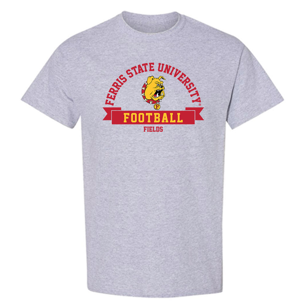 Ferris State - NCAA Football : Jerek Fields - Classic Fashion Shersey T-Shirt-0
