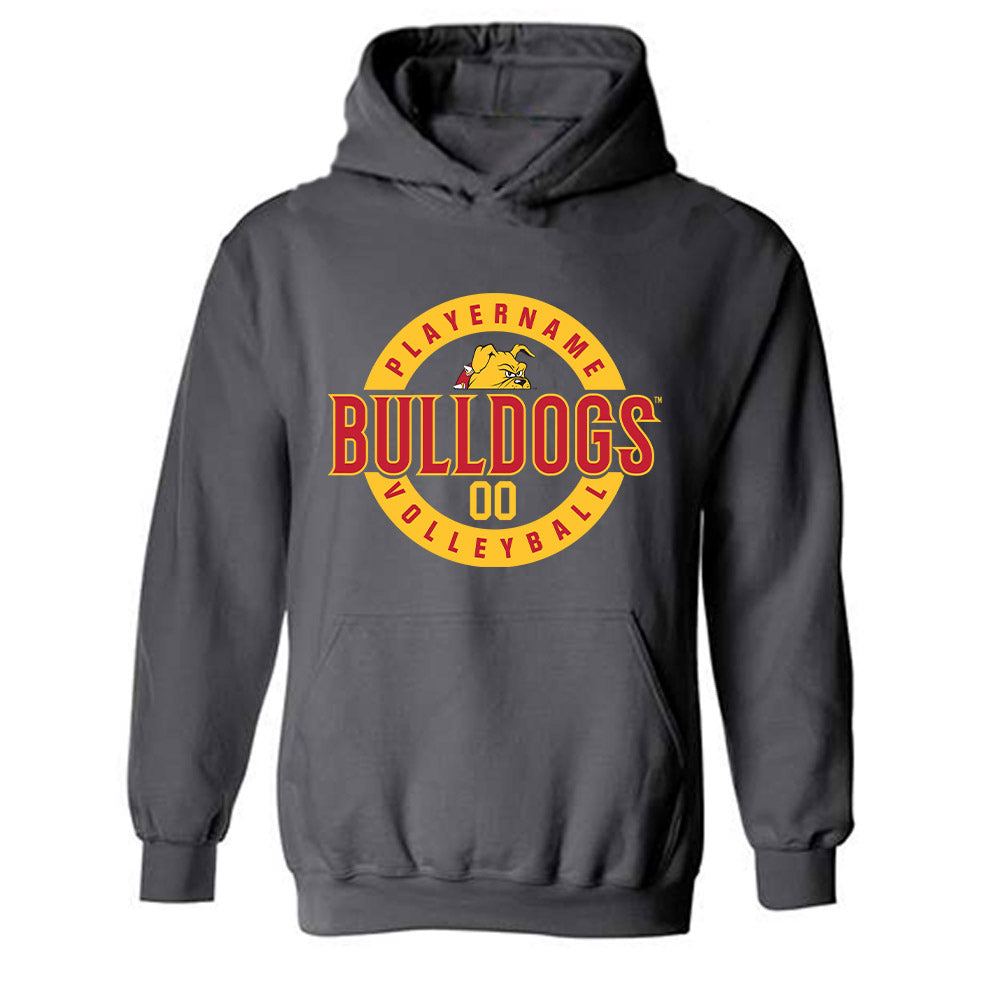 Ferris State - NCAA Men's Basketball : Jaylin Cooper - Classic Fashion Shersey Hooded Sweatshirt-0