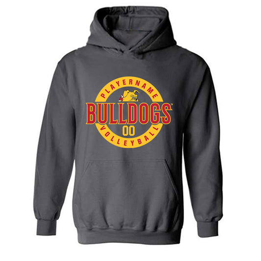 Ferris State - NCAA Men's Basketball : Jaylin Cooper - Classic Fashion Shersey Hooded Sweatshirt-0