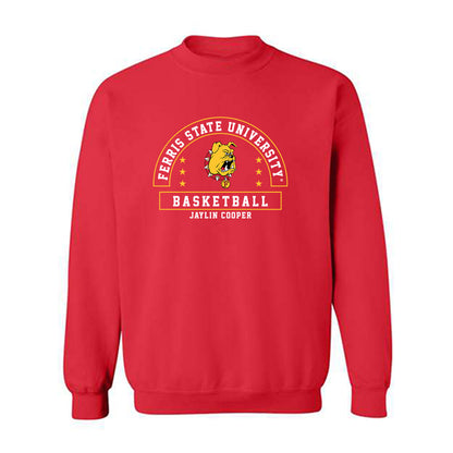 Ferris State - NCAA Men's Basketball : Jaylin Cooper - Classic Fashion Shersey Crewneck Sweatshirt-0