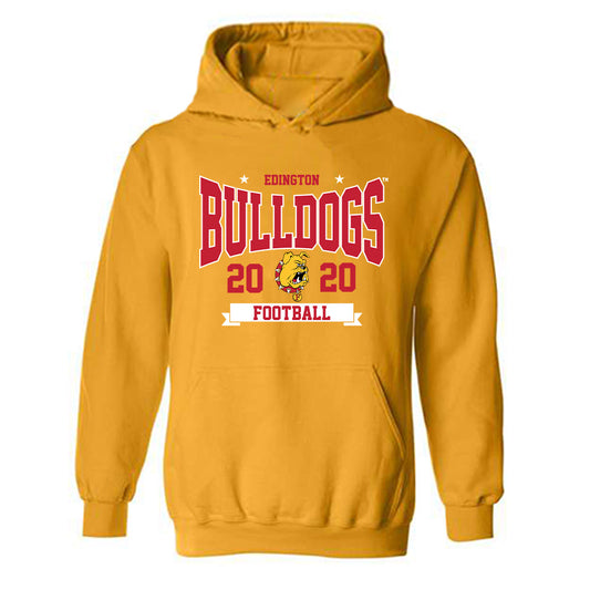 Ferris State - NCAA Football : Jaden Edington - Classic Shersey Hooded Sweatshirt-0