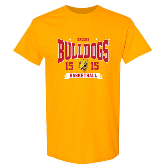 Ferris State - NCAA Men's Basketball : Jorden Brooks - Classic Shersey T-Shirt-0
