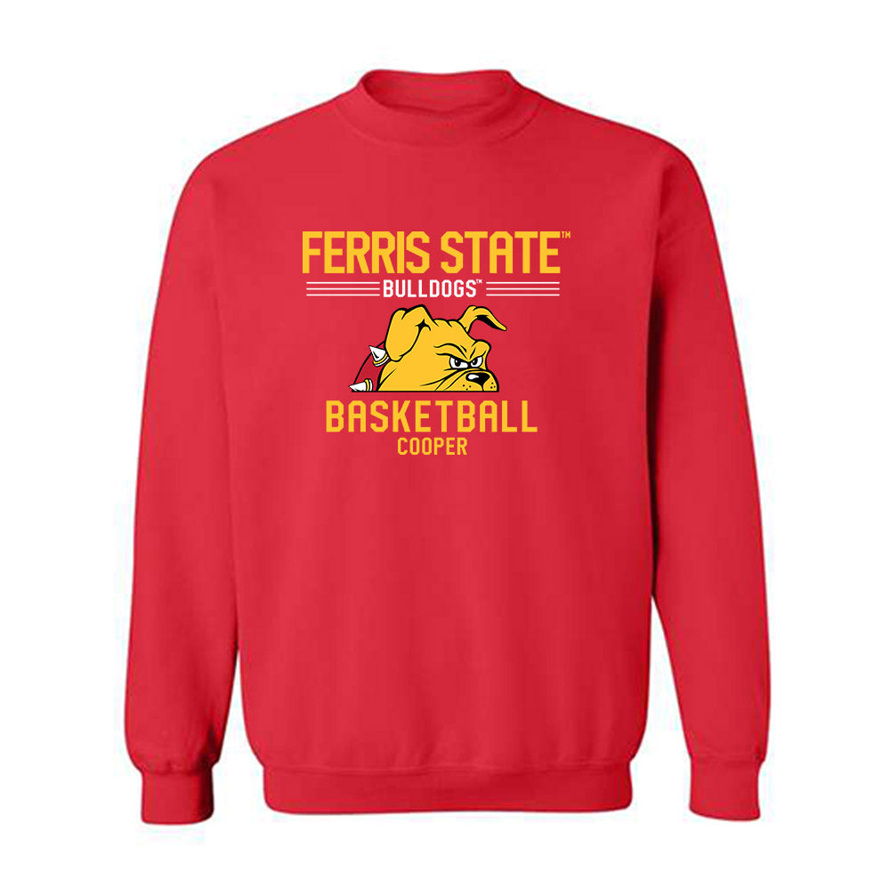 Ferris State - NCAA Men's Basketball : Jaylin Cooper - Classic Fashion Shersey Crewneck Sweatshirt-0