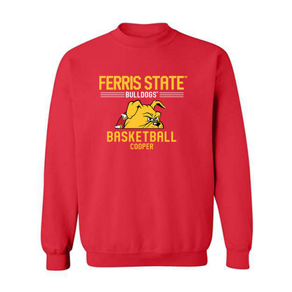 Ferris State - NCAA Men's Basketball : Jaylin Cooper - Classic Fashion Shersey Crewneck Sweatshirt-0