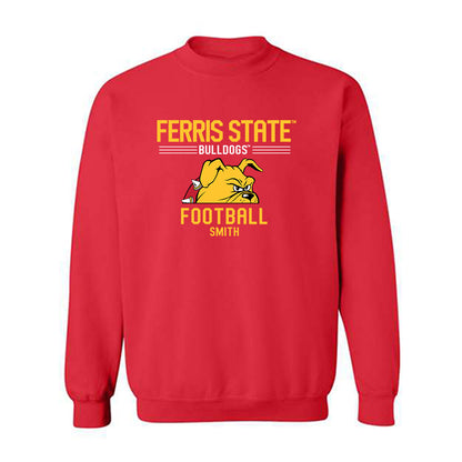 Ferris State - NCAA Football : Yaheem Smith - Classic Fashion Shersey Crewneck Sweatshirt-0